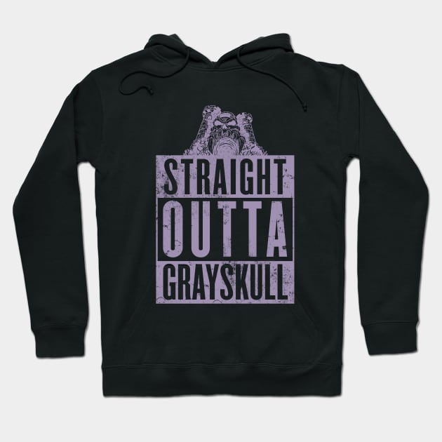 STRAIGHT OUTTA GRAYSKULL Hoodie by Skullpy